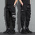 2308 NEW Multi pocket workwear pants, men's trendy brand loose fitting leggings, thin cropped casual pants 7985LA