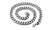 2308 NEW Men and women 50CM trendy street minimalist and versatile titanium steel lock bone chain 7990 LA