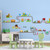 2308 NEW Cartoon Car Children's Bedroom Kindergarten Wall Decal 7991 LA