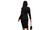 2308 NEW Women's long sleeved dress with a split hem and waistband 7996LA