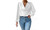 2308 NEW Women's chiffon long sleeved loose pleated V-neck top 7998LA
