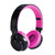 SMARTU Bluetooth LED Light Up Foldable Wireless Headphones