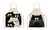 2309 NEW Black and white cat cartoon linen apron for home cooking sleeveless neck hanging apron 8151la