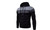2309 NEW Spring and Autumn Zipper Color Combination Set Coat Sports Sweater Men's Top Hoodie 8172 la