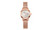 2309 NEW Women's minimalist waterproof luminous dual calendar watch 8201 la
