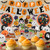 2309 NEW Halloween themed pumpkin cake flag balloon decoration set 8206 la