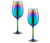 Aurora Iridescent luxury wine glasses 2-pack
