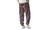 2309 NEW Men's cotton linen printed leggings, men's lantern pants, loose patterned Harlan pants 8222 la