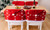 2310 NEW 2PC red Christmas chair backrest cover Christmas decoration 8223 la