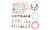 2310 NEW DIY Creative Children's Bracelet Jewelry 24 Grid Calendar Christmas Day Surprise Blind Box Set 8227 la