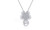 2310 NEW Christmas Snowflake Pearl Pendant Necklace Christmas Decoration 8237 la