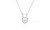 2310 NEW Deer Horn Zircon Pendant Titanium Steel Necklace 8241 la