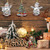 2310 NEW 6PC Creative Christmas Tree Acrylic Decorative Pendant Home Decoration 8251LA