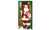 2310 NEW Christmas curtains, flags, outdoor photos, Santa Claus background decorations, hanging cloth 8253LA