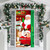2310 NEW Christmas Santa Claus Door Curtain Flag Decoration Hanging Cloth 8254LA