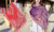 2310 NEW Autumn, Winter women's jacquard printed tassel scarf/shawl  8256LA
