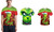 2310  NEW Christmas cartoon green hair monster 3D print men's T -shirt   7658   LA