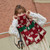 2311 NEW Christmas Deer Knitted Scarf Women's Thickened Warm Neck Long Style 8273la