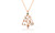 2311 NEW Elk Christmas Necklace Women's Zircon Necklace Christmas Gift 8275