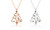 2311 NEW Elk Christmas Necklace Women's Zircon Necklace Christmas Gift 8275