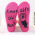 2311 NEW Coral velvet Christmas socks, plush and thickened floor socks, letter glue socks 8281la