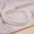 2311 NEW Bohemian Personalized Handwoven Pearl Collar Necklace 8298LA