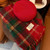 2311 NEW Christmas red tassel plaid scarf for women's autumn and winter warmth, thickened shawl 8312LA