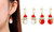 2311 NEW Christmas Snowman Earrings C-shaped Earrings Earrings Women's Christmas Holiday Gift 8318LA