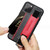 2311 NEW Leather Wristband Card Bag Apple 15 Phone Case Suitable for iPhone 15 Full Edge Card Insertion 8322LA