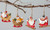 2311 NEW 4PC Christmas resin small pendant Christmas tree pendant Christmas decorations Christmas decorations 8328LA
