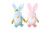2402 NEW 2PC Easter Gnome Rabbit Ears Dolls Set, Gnome Rabbit Hat Dolls Pendant, Easter Decoration Plush Gnome Swedish Dolls, Easter Bunny Gnomes for Easter Party Gifts Hanging Decoration 8359