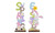 2402 NEW 2PC Easter wooden ornaments vertical ornaments Easter decorations 8362LA