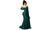 2402 Sexy Dress Nightclub V-neck Gift Dress Solid Color Large Split Long Dress Autumn/Winter Long Sleeves 8373LA