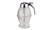 2402 Creative press type honey jar squeeze sauce bottle plastic sealed jar funnel type jar syrup pot with base 8375