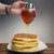 2402 Creative press type honey jar squeeze sauce bottle plastic sealed jar funnel type jar syrup pot with base 8375