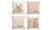 2403 4PC Easter Rabbit Printed Linen Pillow Cover 8377