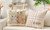 2403 4PC Easter Rabbit Printed Linen Pillow Cover 8377