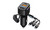 2403 3-in-1 Spring Fast Charging Cable Car Charger Dual USB Car Charging Multi functional Car Charging Head 8386