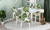 2403 2PC/4PC/6PC Scalable Washable Table and Chair Set Decorative Set for Hotels, Ceremonies, Banquets, Kitchens, Restaurants, and Home Seats  8393