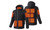 2403 Intelligent USB charging, heating cotton jacket, men's winter dual control, eleven zone hood, thickened cold resistance and warmth, heated cotton jacket, cotton jacket, optional power bank 8405
