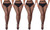 NEW Girls' Stockings Flash Stockings 4PCS 7695 