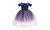 2404 Girl's dress, starry sky gradient off shoulder fluffy skirt, princess skirt 8437LA