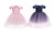 2404 Girl's dress, starry sky gradient off shoulder fluffy skirt, princess skirt 8437LA