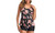 NEW  Women 2 Piece Swimsuits Flounce Printed Top with shorts Swimwear Bathing Suit   8506