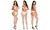 2405NEW-Net pants sexy strap bikini set6959