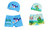 2405NEW-Boys swimming trunks swimming hat set6970