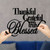 NEW  Thanksgiving wall sticker iron letters wall decoration 8513