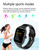 2405NEW-H9max Bluetooth NFC call information reminds smart watches6979