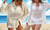 2405 NEW Hollow out top, long sleeved beach top, sub U-neck swimsuit outerwear 8460LA