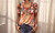 2405 NEW Spring/Summer Women's Loose Short sleeved Flower Printed Fashion T-shirt for Women 8465LA